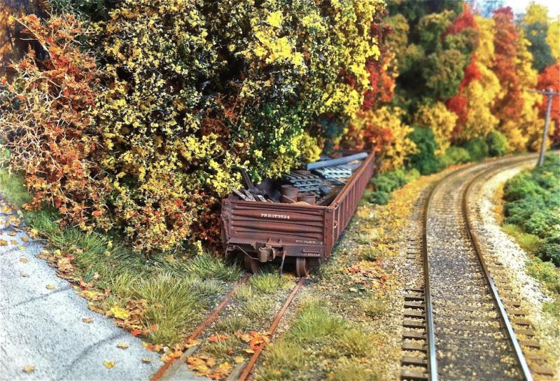 Logansport and Indiana Northern. Model Railroad Hobbyist magazine