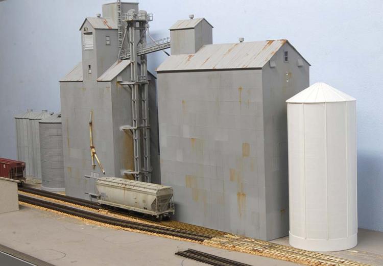 Grain Elevator Diorama Model Railroad Hobbyist Magazine