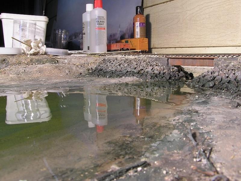 Epoxy Resin water Model Railroad Hobbyist magazine