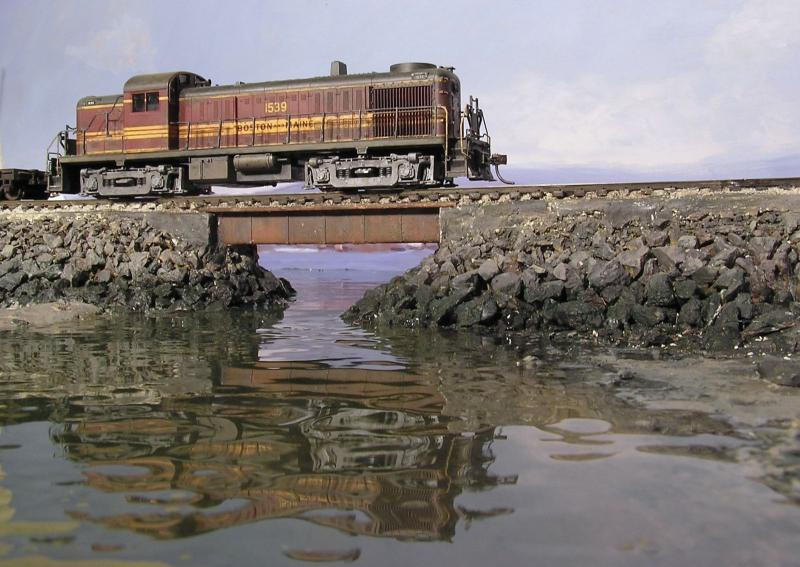 Epoxy Resin water Model Railroad Hobbyist magazine
