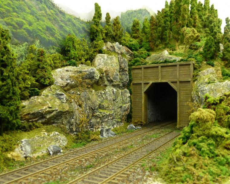3D backdrop Model Railroad Hobbyist magazine