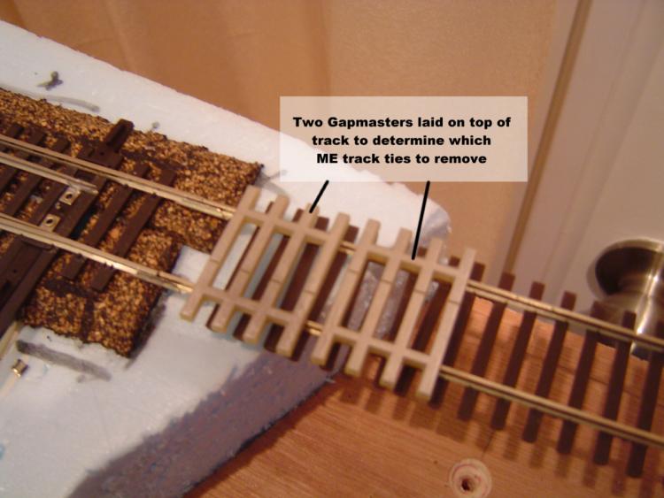 Richlawn RR V2 Swing gate track part B completed Model Railroad