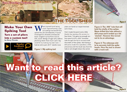 Tool Shed - Custom Spiking Tool - MRH Issue 8 - Jul/Aug 2010