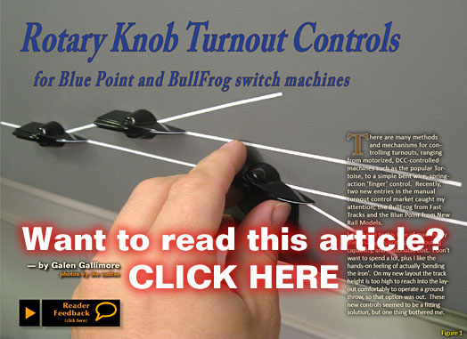 Controls | Model Railroad Hobbyist magazine | Having fun with model 