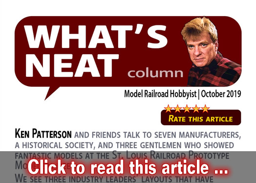 What?s Neat: St Louis RPM Meet ? - Model trains - MRH column October 2019