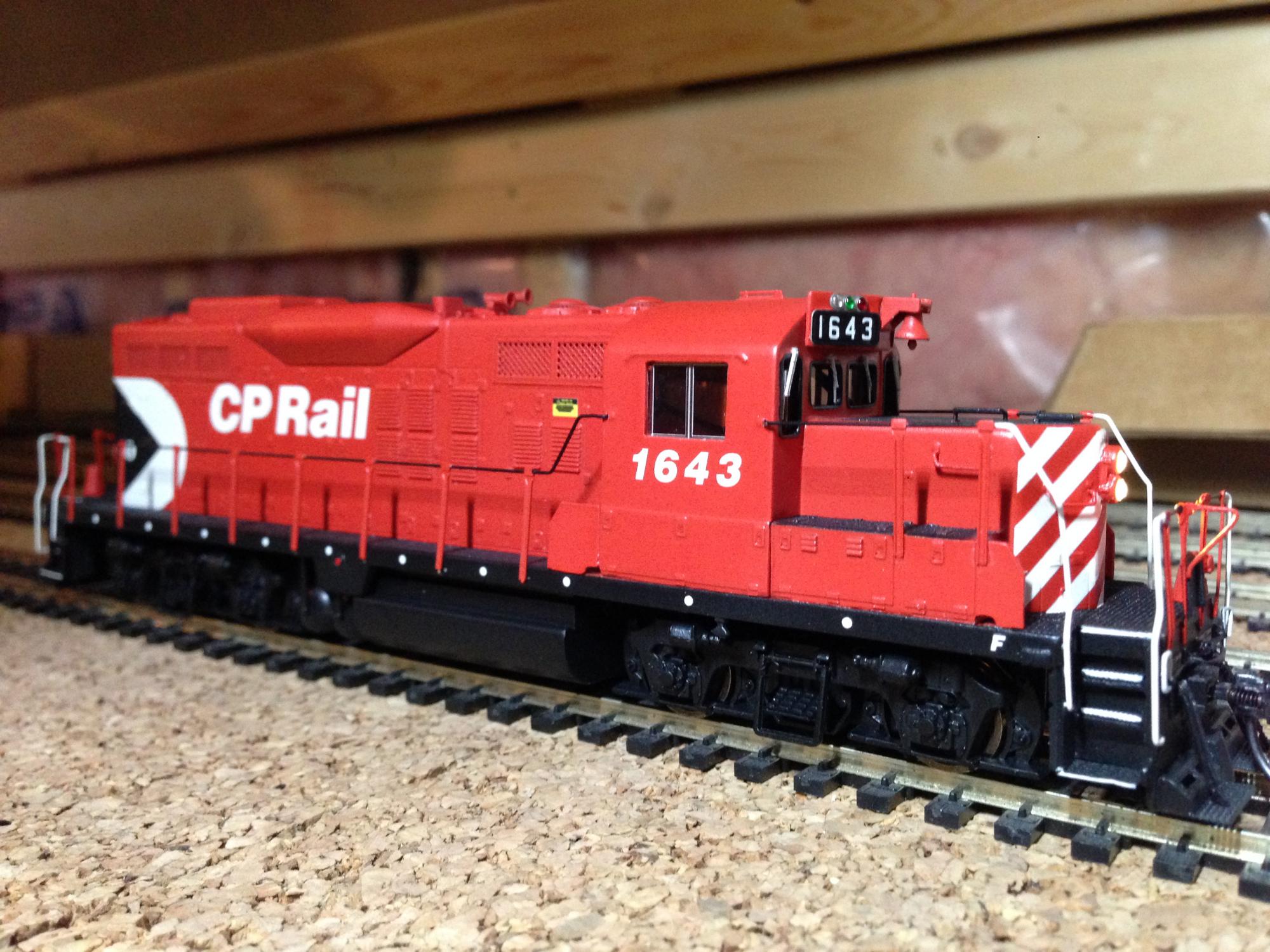 CP Rail GP9u | Model Railroad Hobbyist magazine