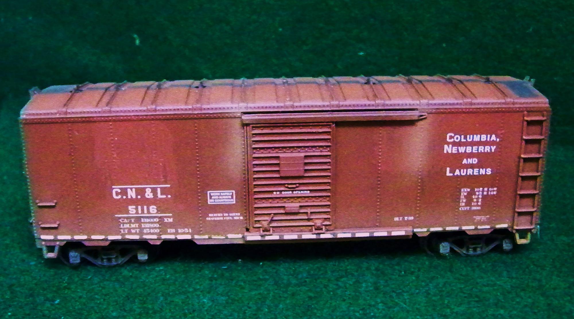CL&N Boxcar Model Railroad Hobbyist magazine
