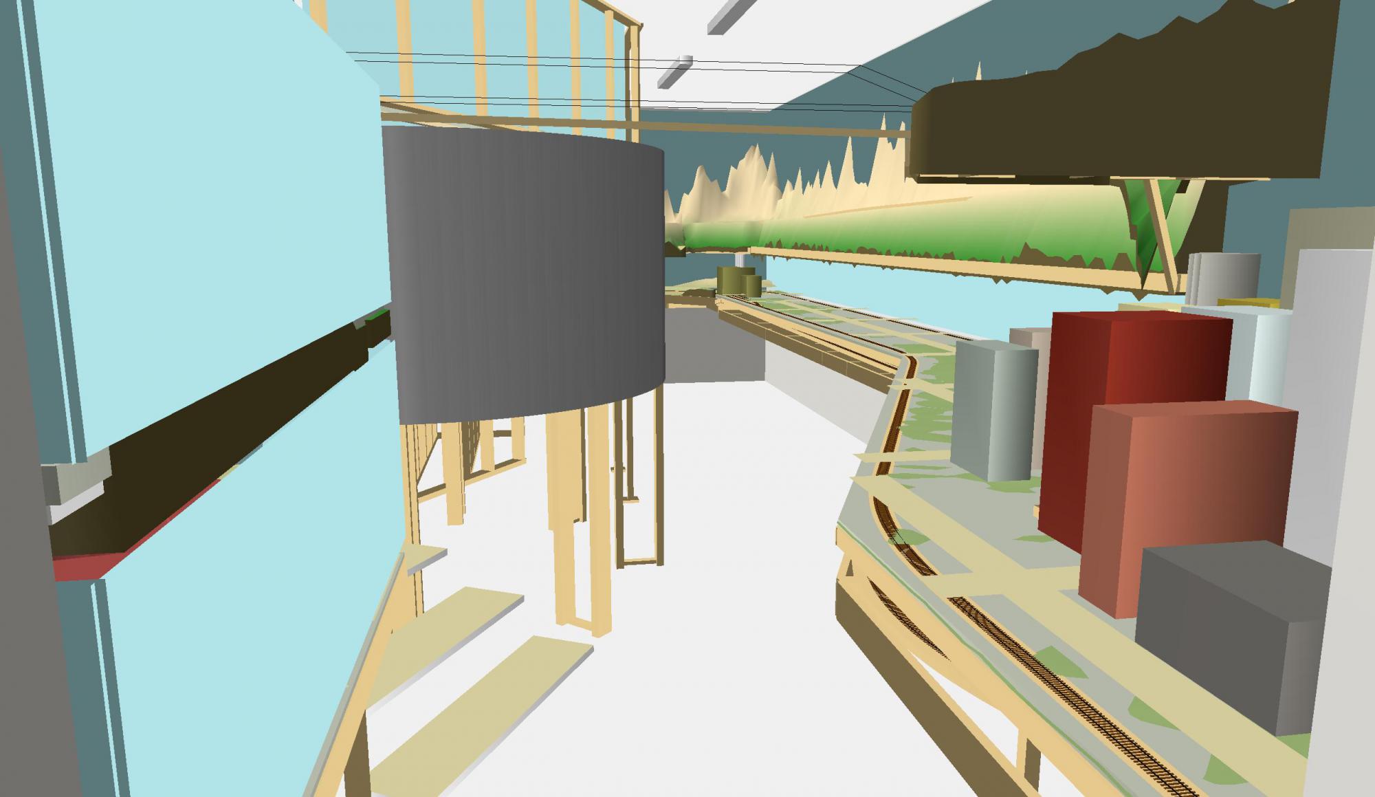 My multilevel mushroom layout design Model Railroad Hobbyist magazine