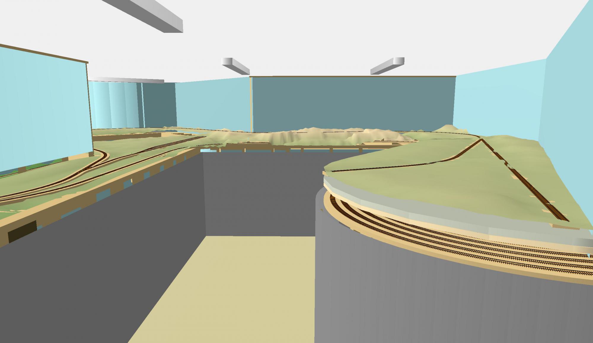 My multilevel mushroom layout design Model Railroad Hobbyist magazine