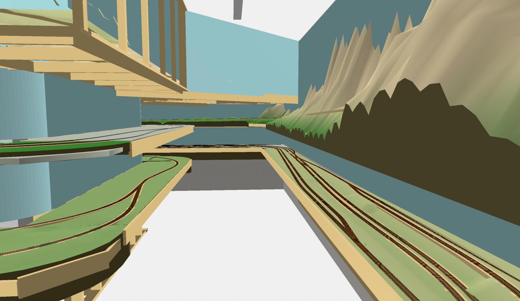 My multilevel mushroom layout design Model Railroad Hobbyist magazine