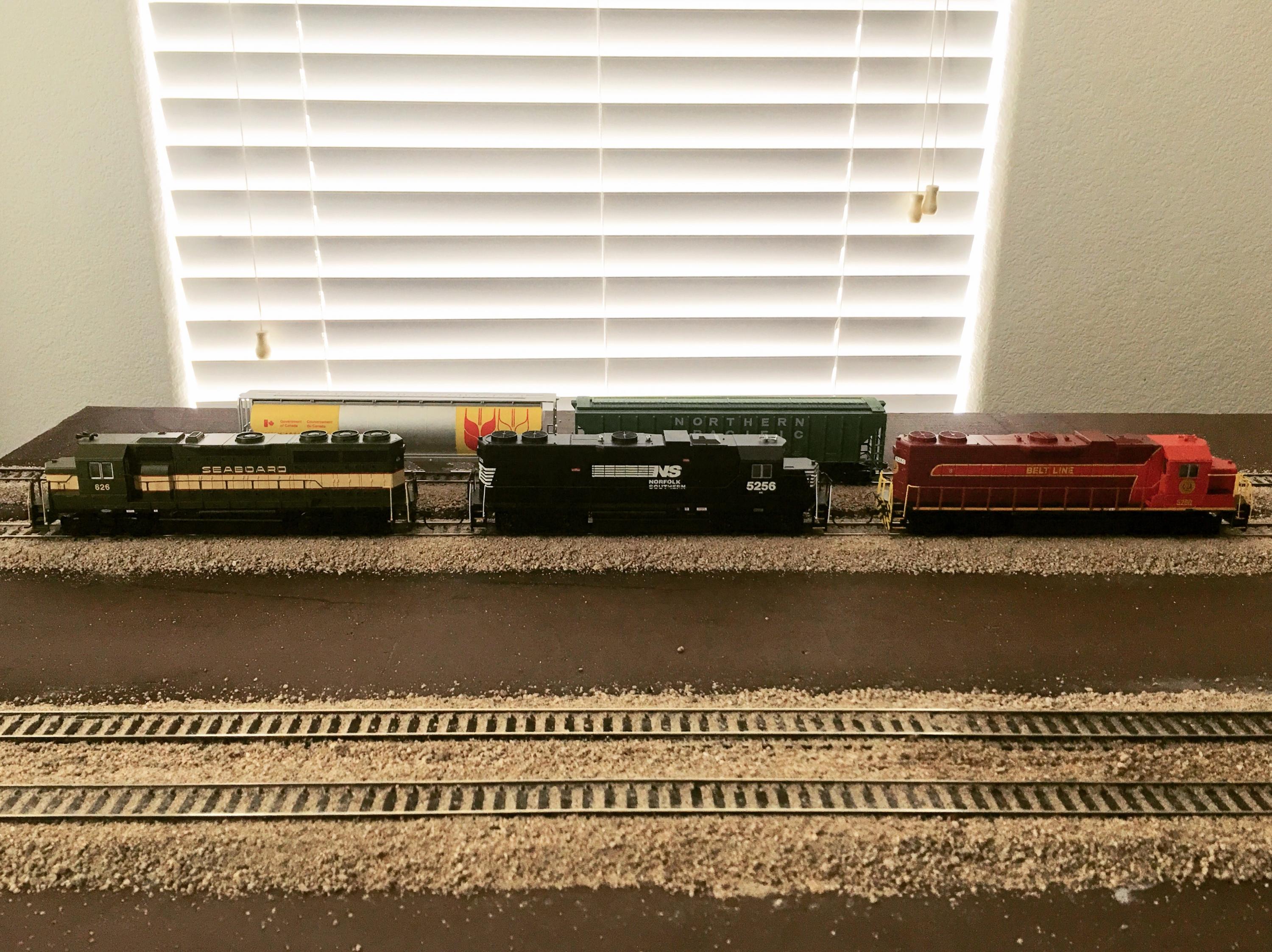 Ballasting the rest of the track today Model Railroad Hobbyist magazine