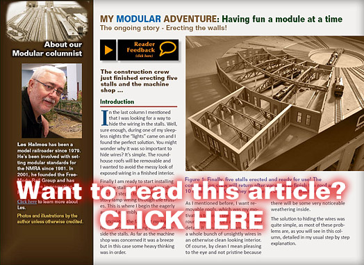 My Modular Adventure column - MRH Oct 2011