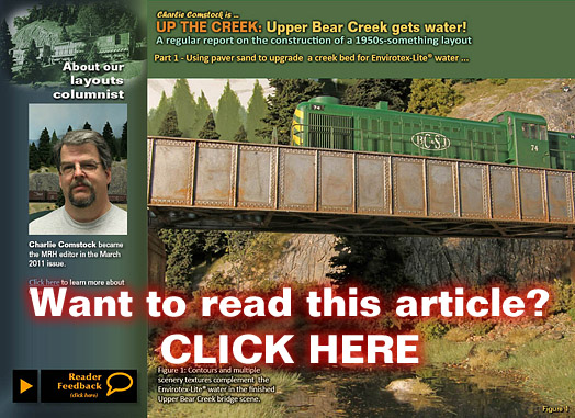 Up the Creek column - MRH Oct 2011