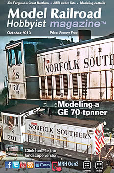 Model Railroad Hobbyist - October 2013 13-10 (Issue 44) - Portrait
