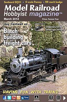 Model Railroad Hobbyist - March 2014 14-03 (Issue 49) - Portrait