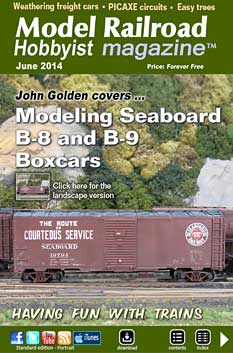 Model Railroad Hobbyist - June 2014 14-06 (Issue 52) - Portrait