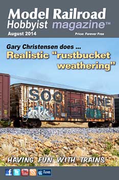 Model Railroad Hobbyist - August 2014 14-08 (Issue 54) - Portrait