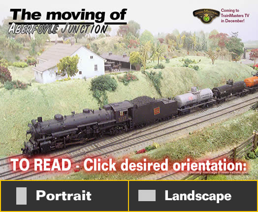 The moving of Aberfoyle Junction - Model trains - MRH article December 2014