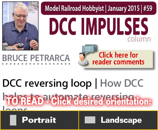 DCC Impulses: DCC reversing loops - Model trains - MRH column January 2015