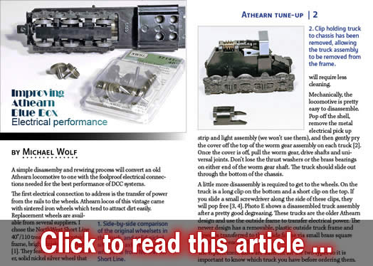 Better blue box electrical performance - Model trains - MRH article June 2015