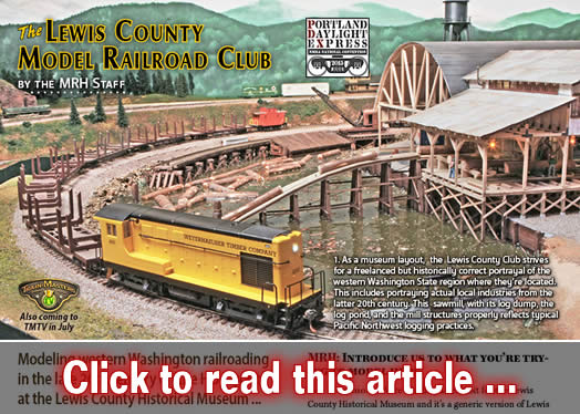 Lewis Country model railroad club - Model trains - MRH article July 2015