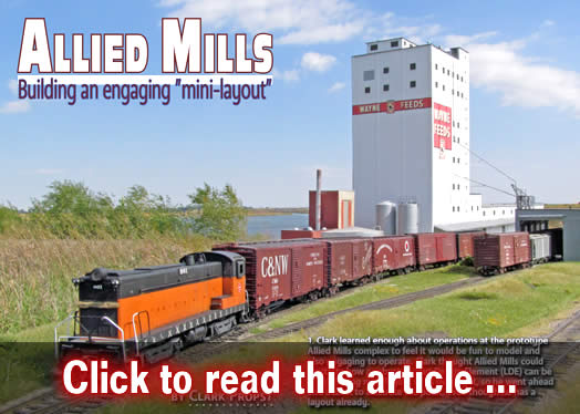 Allied Mills: An engaging mini-layout - Model trains - MRH article October 2015