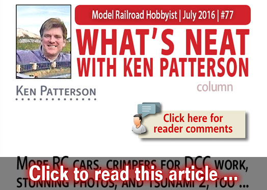 What?s Neat: HO RC autos, Tsunami 2, and more ... - Model trains - MRH column July 2016