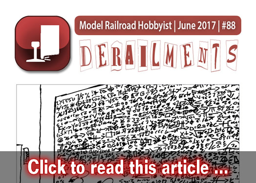 Derailments - Model trains - MRH feature June 2017