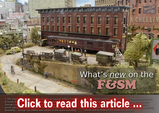 What's new on the Franklin & South Manchester - Model trains - MRH article December 2017