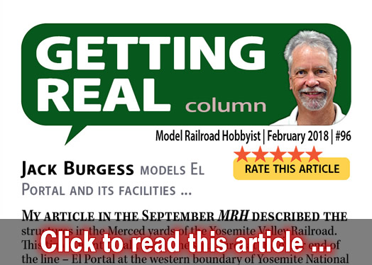 Modeling El Portal - Model trains - MRH column February 2018