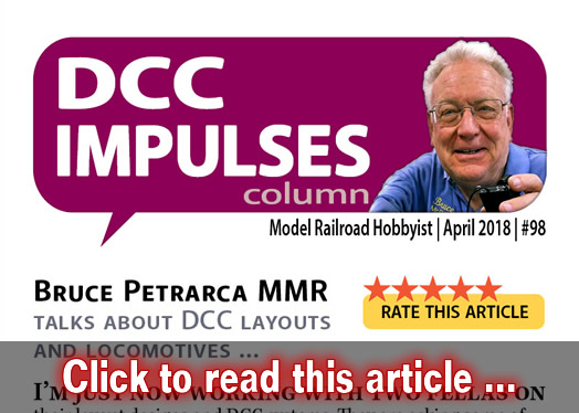 DCC layouts and locomotives - Model trains - MRH column April 2018