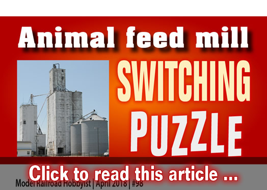 Animal feed mill switching puzzle - Model trains - MRH article April 2018