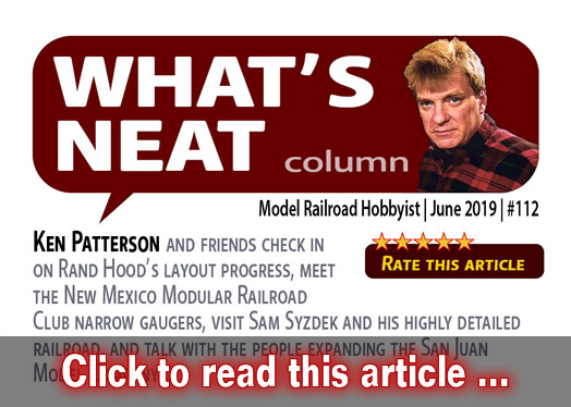 What?s Neat: Rand Hood's layout plans, ? - Model trains - MRH column June 2019