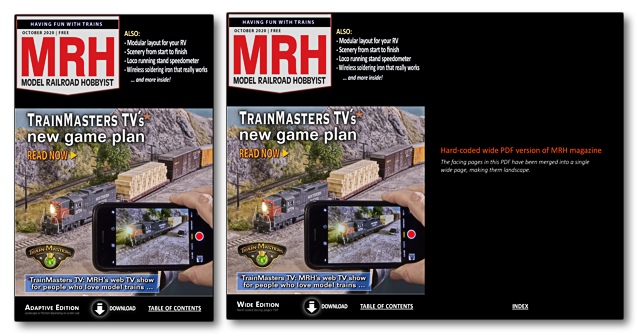 September 2020 MRH issue landscape and portrait covers