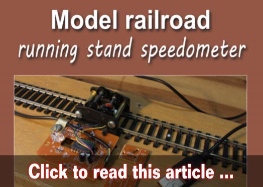 model railroad speedometer