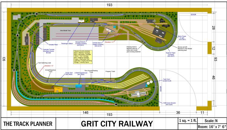 Track Plan Is In Model Railroad Hobbyist Magazine