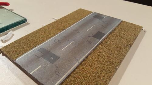 Spray Paint Roads | Model Railroad Hobbyist magazine