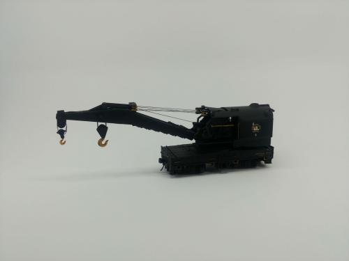 HO scale DCC operating CNJ steam crane (and wreck train) build. The ...