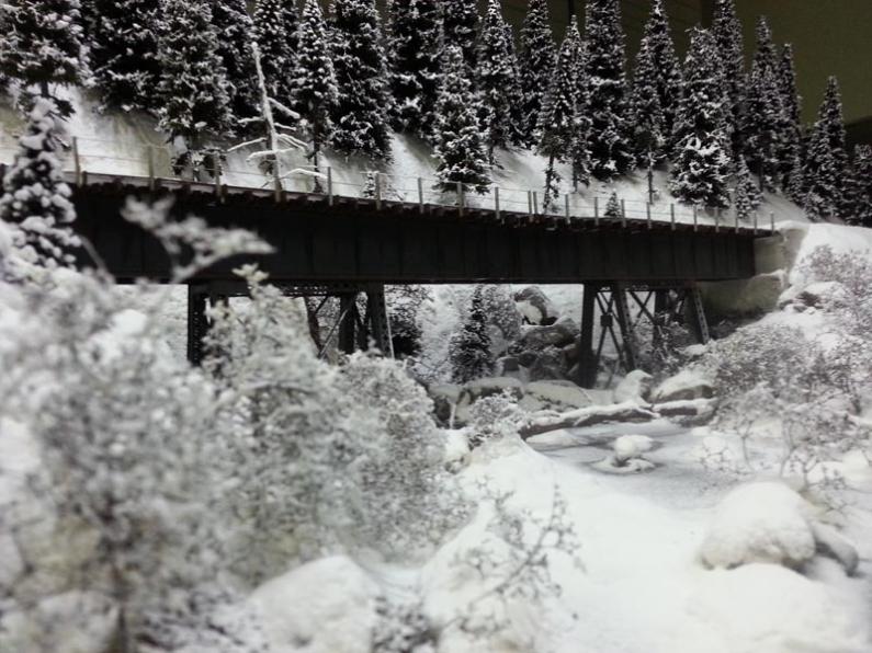 The Snow Diorama Model Railroad Hobbyist magazine