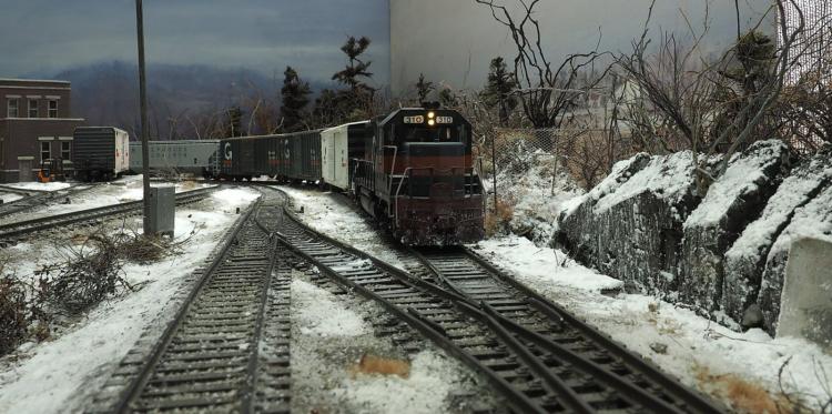 Modeling Snow | Model Railroad Hobbyist magazine