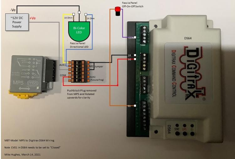 MP5 Advanced Model Railway Turnout / Switch Motor and Digitrax DS64 ...