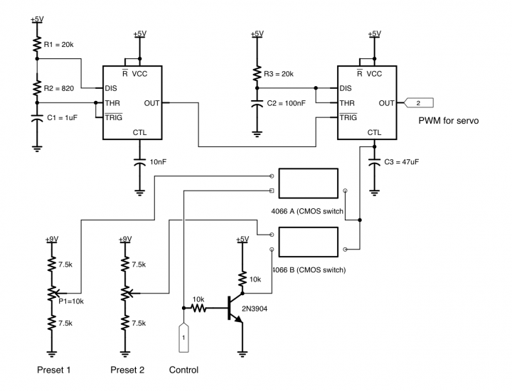 Build a simple servo controller Model Railroad Hobbyist magazine