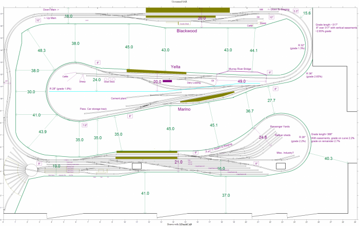 Critique: South Australian Railways Layout Plan (12x25) | Model ...