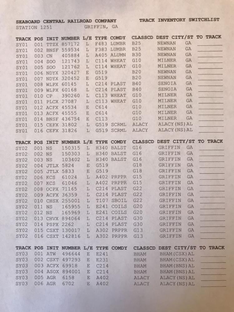 Switch Lists vs. Car Cards and Waybills Model Railroad Hobbyist magazine