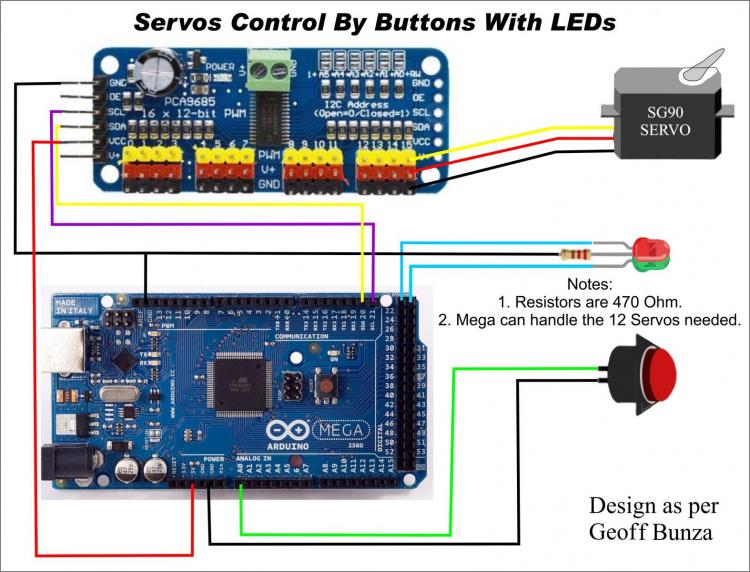 Arduino Model Railroad Turnout Control at Ina Pfarr blog