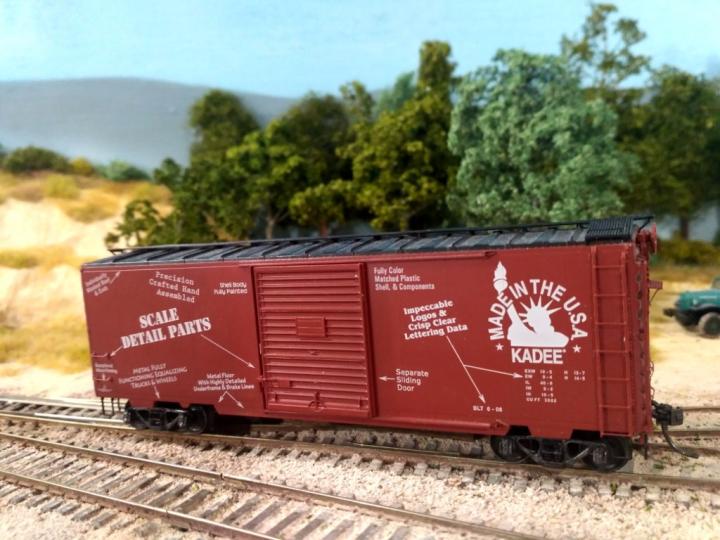 Frisco Boxcar Project (40' Ps-1, Kadee, Ho) 