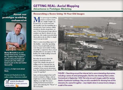 Getting Real column - MRH Issue 4 - October 2009