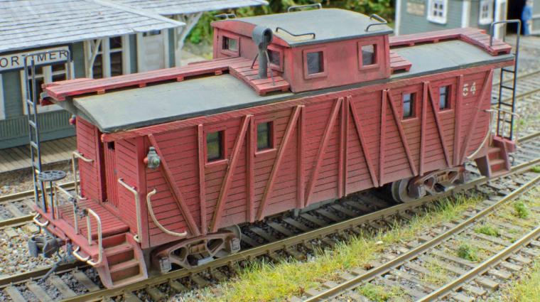 Cornhill & Atherton - Vintage kit Caboose build | Model Railroad ...