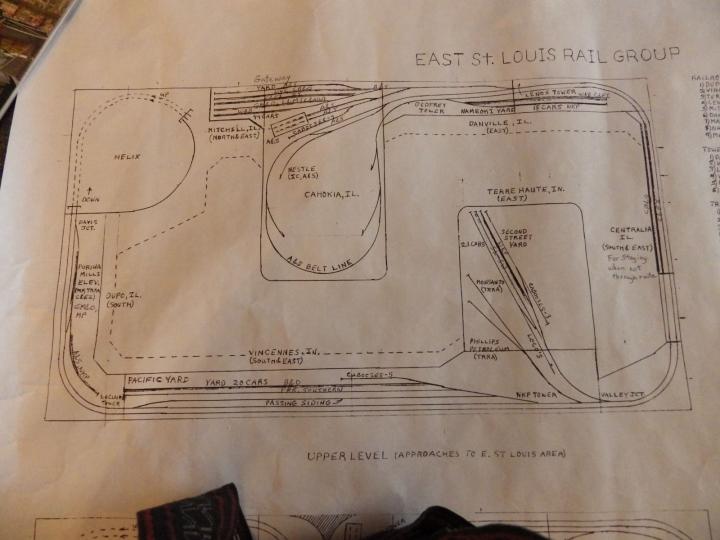 E St. Louis Rail Group Layout Track Plan | Model Railroad Hobbyist magazine