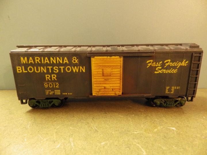 Marianna &amp; Blountstown RR Boxcar Model Railroad Hobbyist 